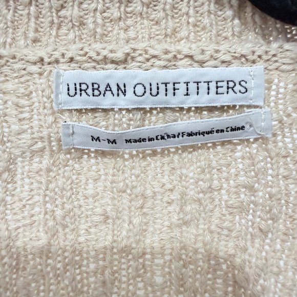 Urban Outfitters Simona Tan Ribbed Knit Sweater - Picture 3 of 6